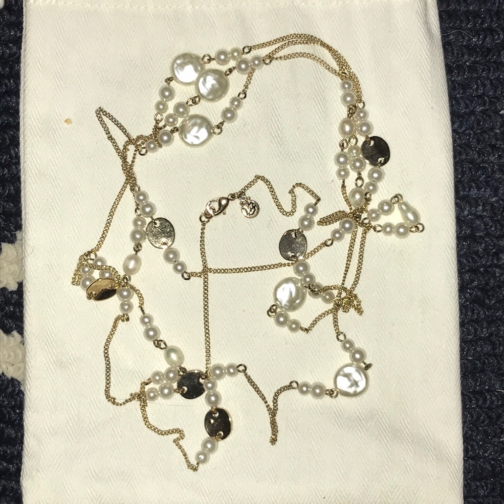 Vera Bradley Long Pearl Necklace
